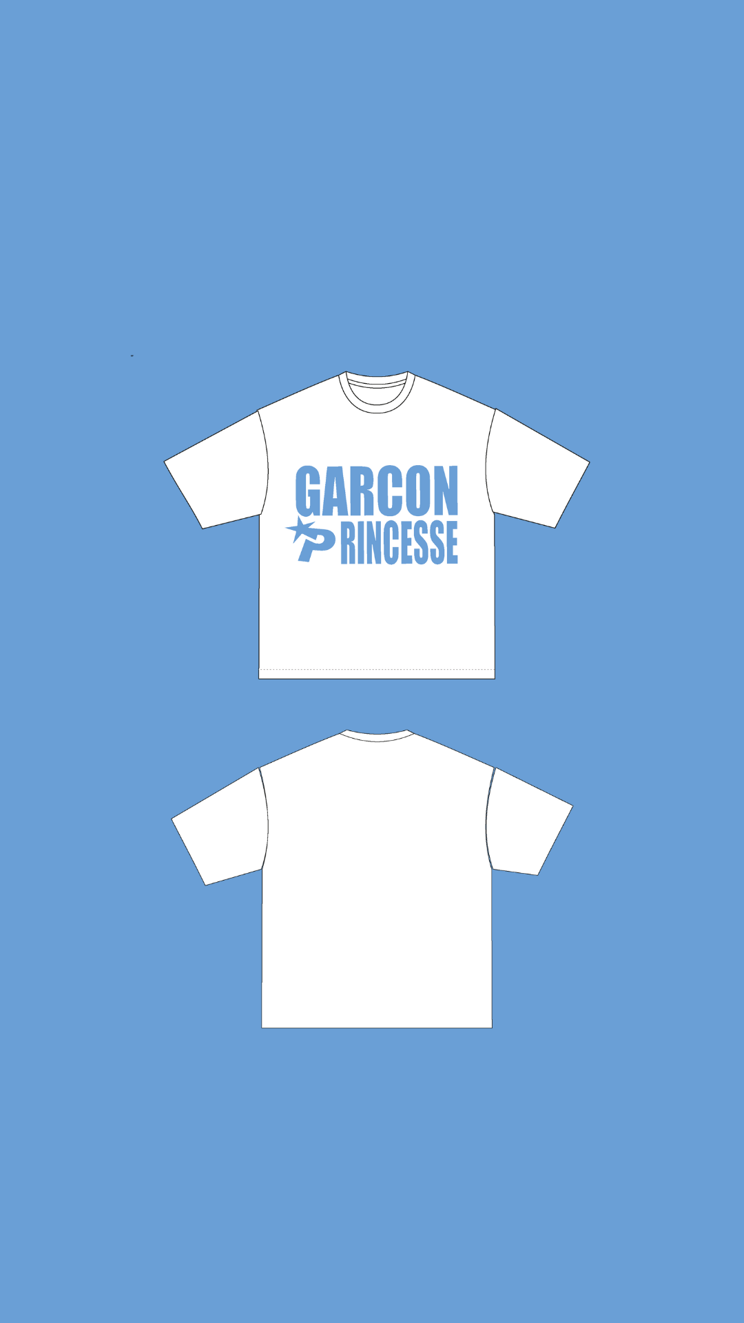 Tee Shirt GARCON PRINCESSE