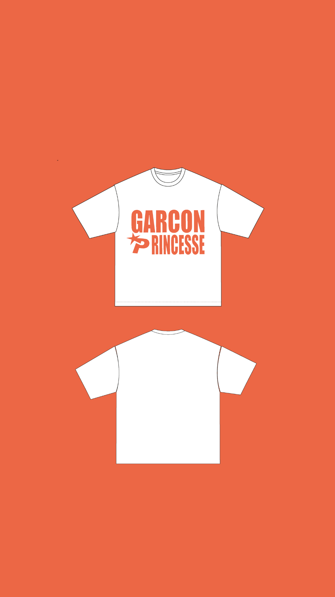 Tee Shirt GARCON PRINCESSE
